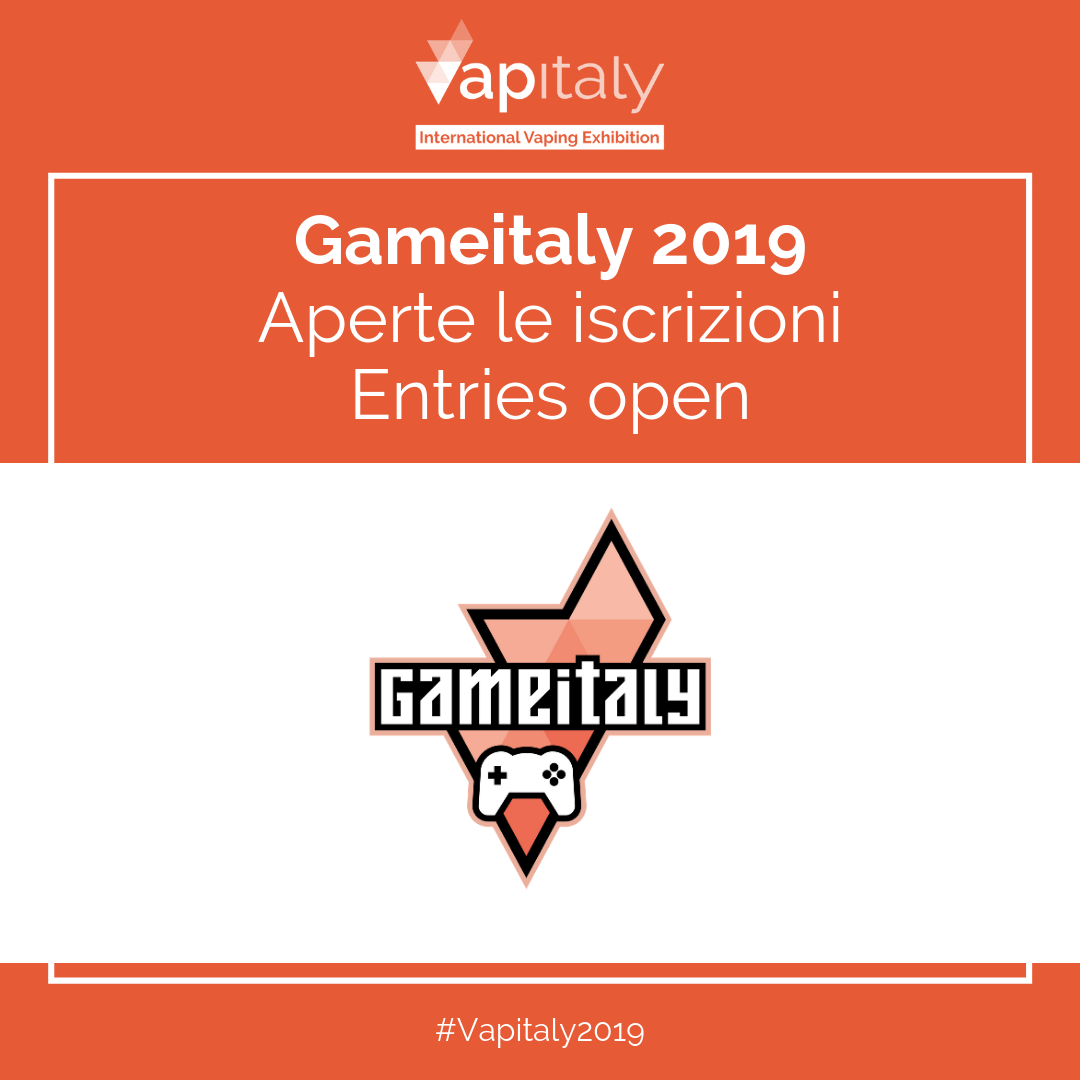 Entries open for Gameitaly, the first edition of the tournament at Vapitaly 2019